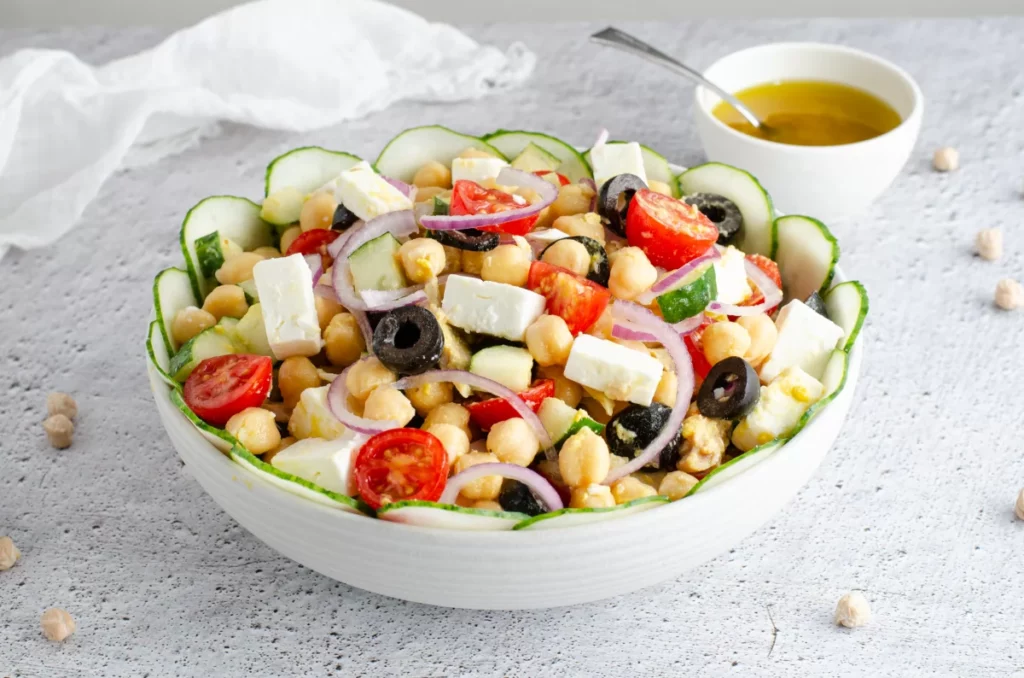 Ensalada de garbanzos